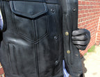 Highside - Men's Motorcycle Leather Vest
