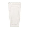 16" x 30.5" Outdoor MGO Planter with Antique White Finish
