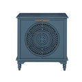 Hollow - Carved 2 Doors Accent Cabinet