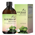 Soursop Liquid Contains Black Seeds, Moringa, And Turmeric, And Is
