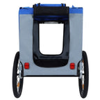 Large Folding Bike Trailer For Dogs  120LB Capacity All-Terrain Pet