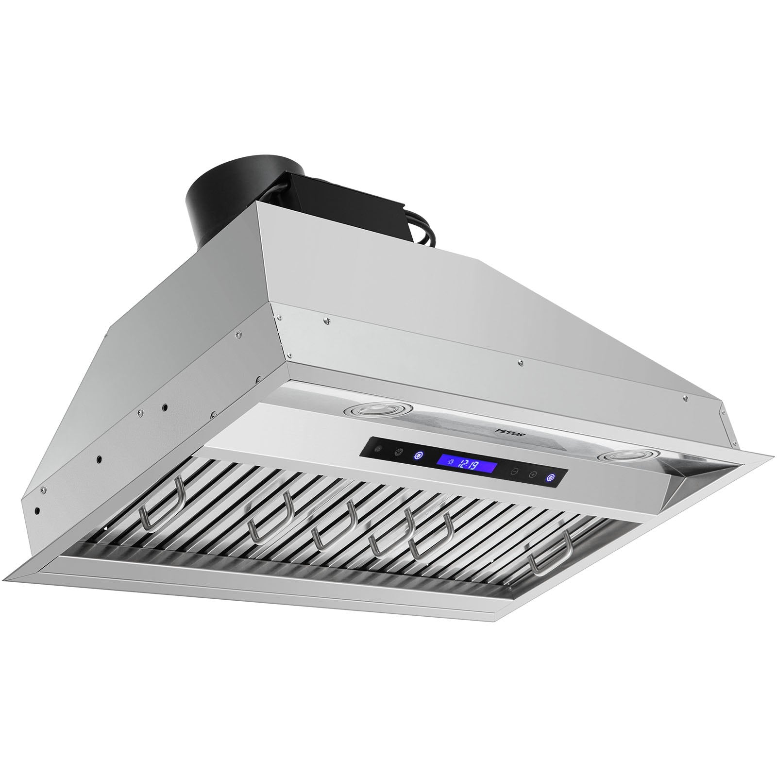 Insert Range Hood, 900CFM 4-Speed, 30 Inch Stainless Steel Built-in