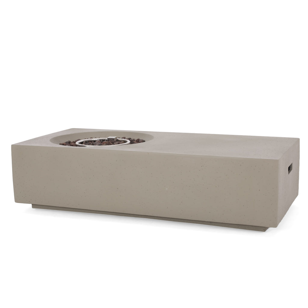 Rectangle 14.75' MGO Fire Pit - 50,000 BTU