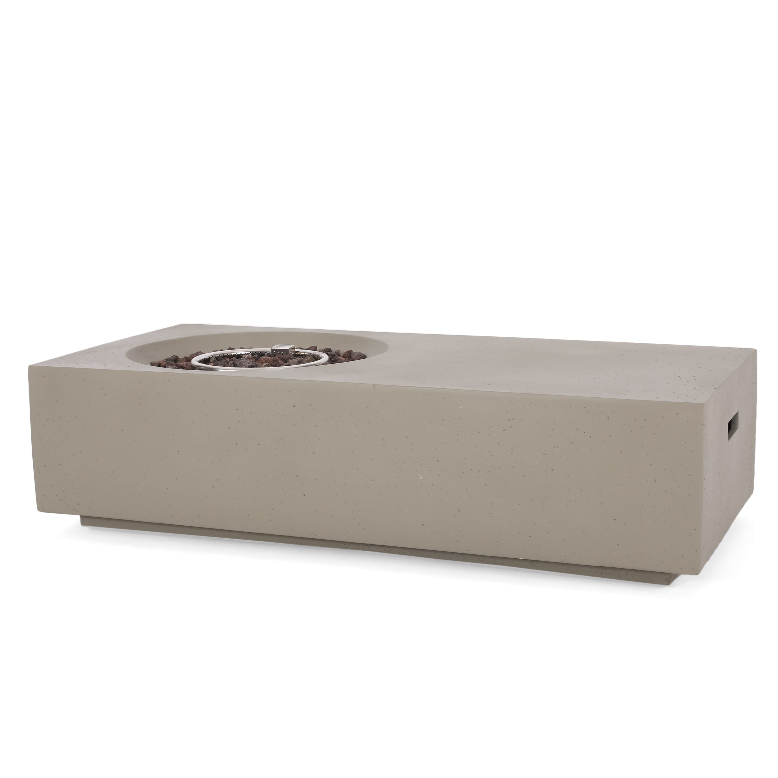 Rectangle 14.75' MGO Fire Pit - 50,000 BTU