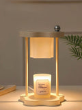 Cute Nordic Dimmable Petal Floral Candle Warmer Lamp With Timer