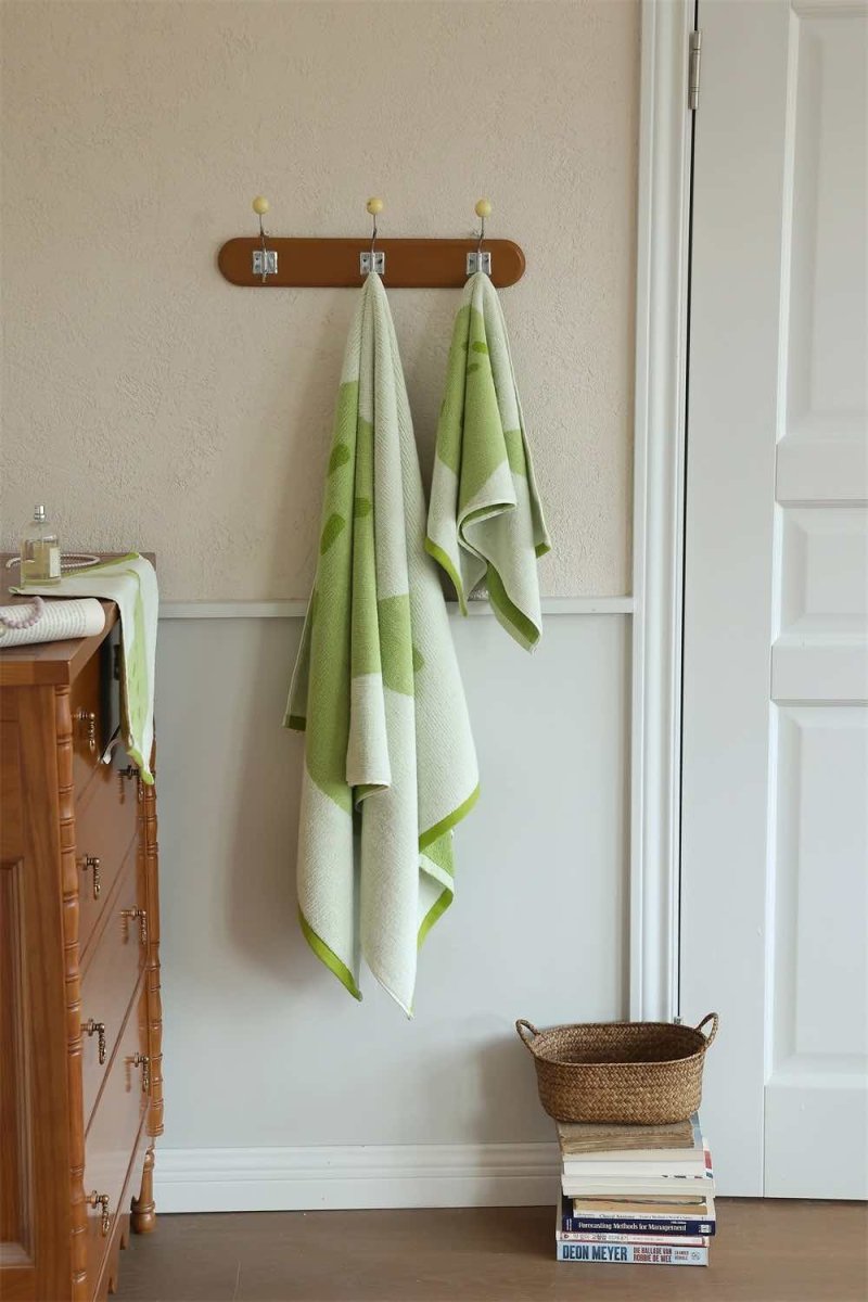 Cute Whimsical Pear Bath Towel - Ultra Soft, Absorbent, 100% Staple