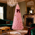 Artificial Pencil Christmas Tree Slim Design with Easy Setup