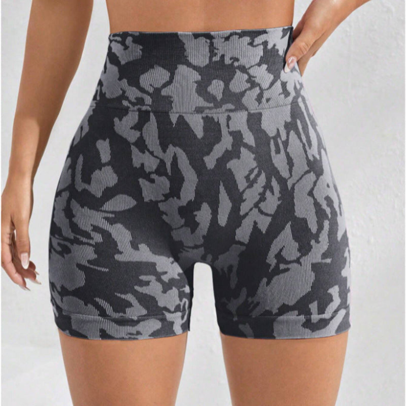 Women's Fashion dye Pattern Tight Yoga Bottoms For Women