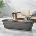 56" Rectangle MGO Fire Pit - 50,000 BTU