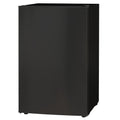 4.5 Cu.Ft Mini Fridge, Single Door Refrigerator with Freezer, Wheels,
