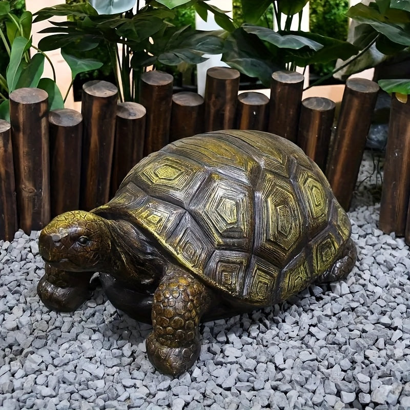 21.3' Large Realistic Resin Turtle Statue