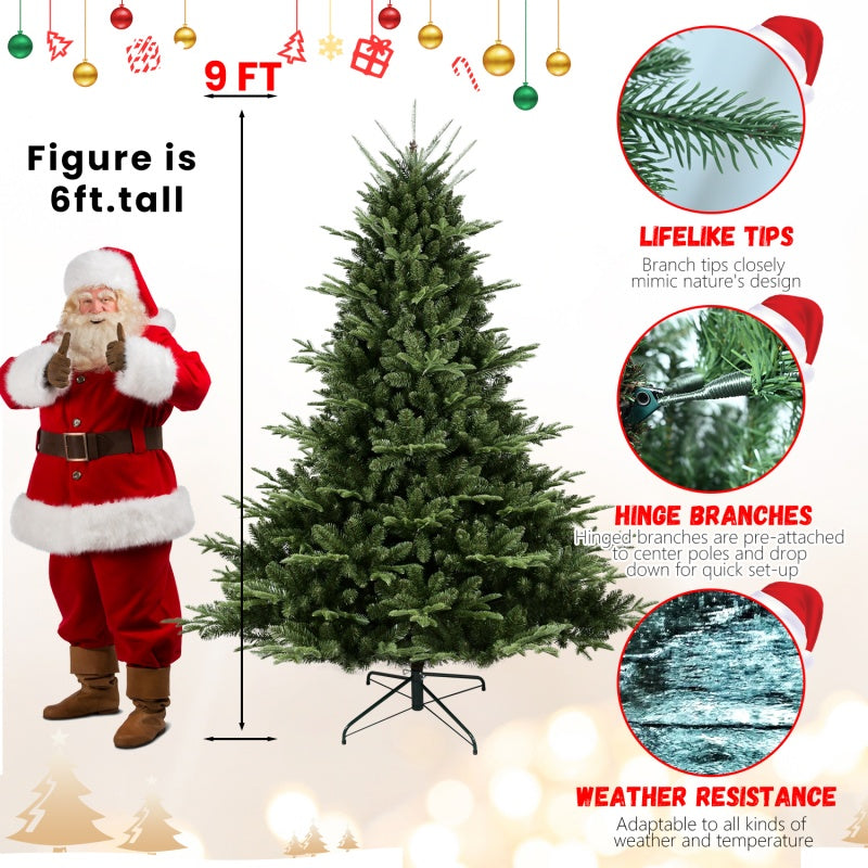PE, PVC Christmas Tree, Green