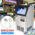 495W 50KG/H 120V Stainless Steel Commercial Ice Machine