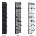 14 Pockets Over Door Hanging Shoe Storage Organizer Rack Holder Closet