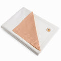 Organic Cotton Fleece Blanket -  Vichy