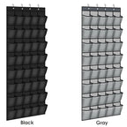 40 Pockets Over Door Hanging Shoe Storage Organizer Rack Holder Closet