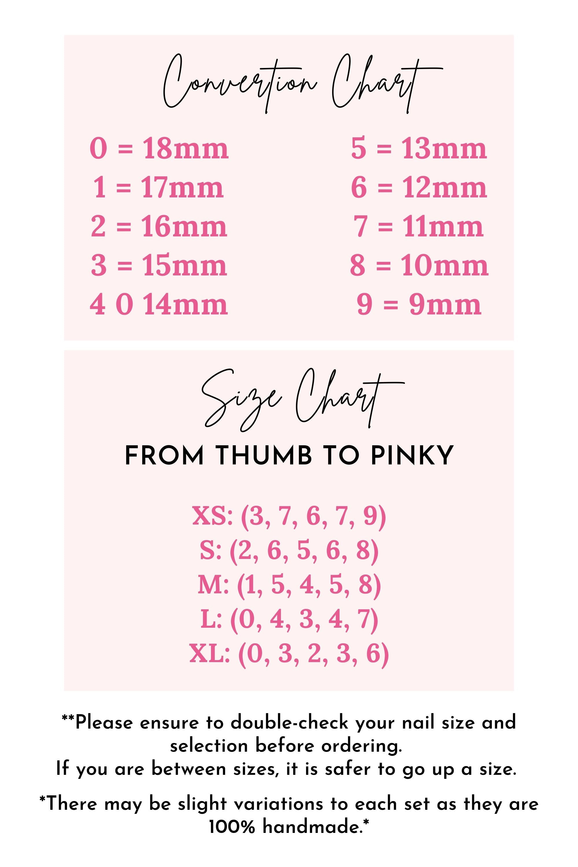 “Mini Rainbow” Press On Nails Set
