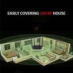 Wifi Router Camera Full HD 1080P Resolution Home Security Nanny Camera