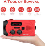 Wind Up Solar Radio Emergency Radio Crank Powered