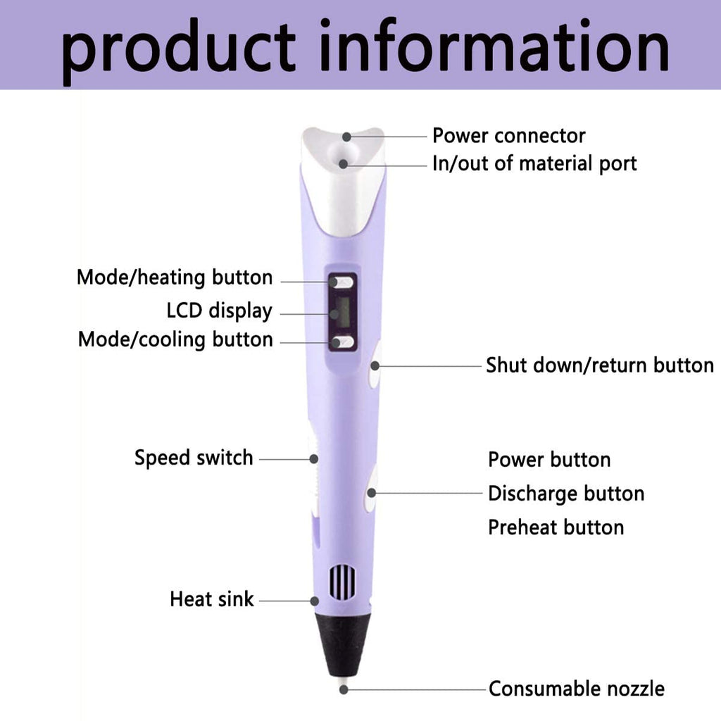 3D Printing Pen 3D Doodler Pen Drawing Pen