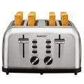 Mini Toaster Stainless Steel Extra-Wide Slot with Multifunction