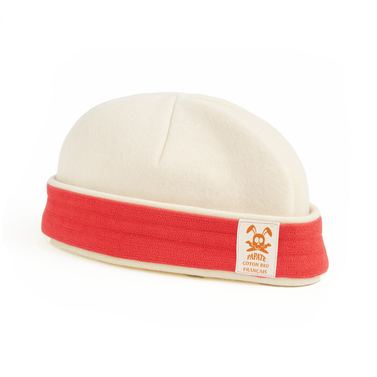 Newborn Hat in Organic Cotton - Strawberry