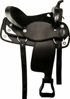 Synthetic Western Barrel Racing Horse Saddle Tack Set Size 13" to 18"