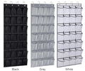 28 Pockets Over Door Hanging Shoe Storage Organizer Rack Holder Closet