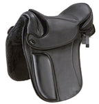 Treeless Synthetic Bareback Horse Saddle Tack Size 15" to 18" inch