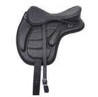 Treeless Freemax Leather English Horse Saddles Size 15" to 18" Inch
