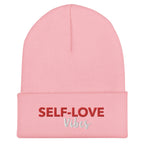SELF- LOVE VIBES Cuffed Beanie