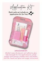 “Pink Sparkles” Press On Nails Set