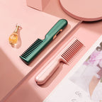 Wireless Straight Hair Comb Portable USB Charging