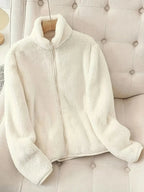 Fleece Long Sleeve Zip-Up Jacket