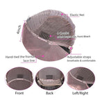 13x4 HD Transparent Lace Front Loose Curly Human Hair Wigs 200% Densit