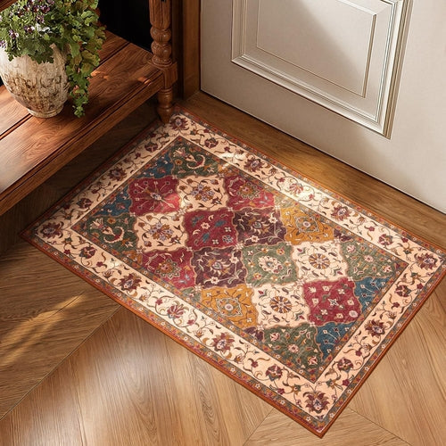 Washable Runner Rug 2x6, Moroccan Faux Wool Runner Rug Non Slip for