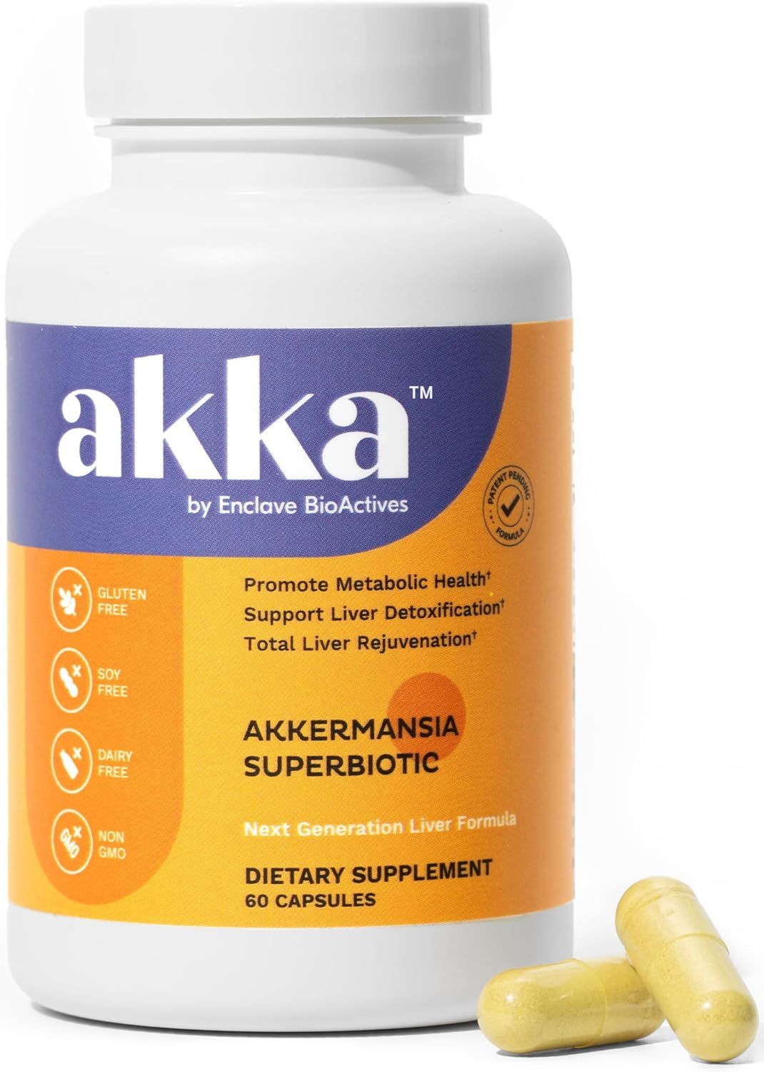 AKKA Premium Liver Cleanse Detox & Repair Superbiotic - Supports Liver
