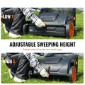Push Lawn Sweeper, 21inch Leaf & Grass Collector, Strong Plastic