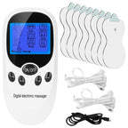 Electric Muscle Stimulator Dual Channels Pulse Massager Pain Relief