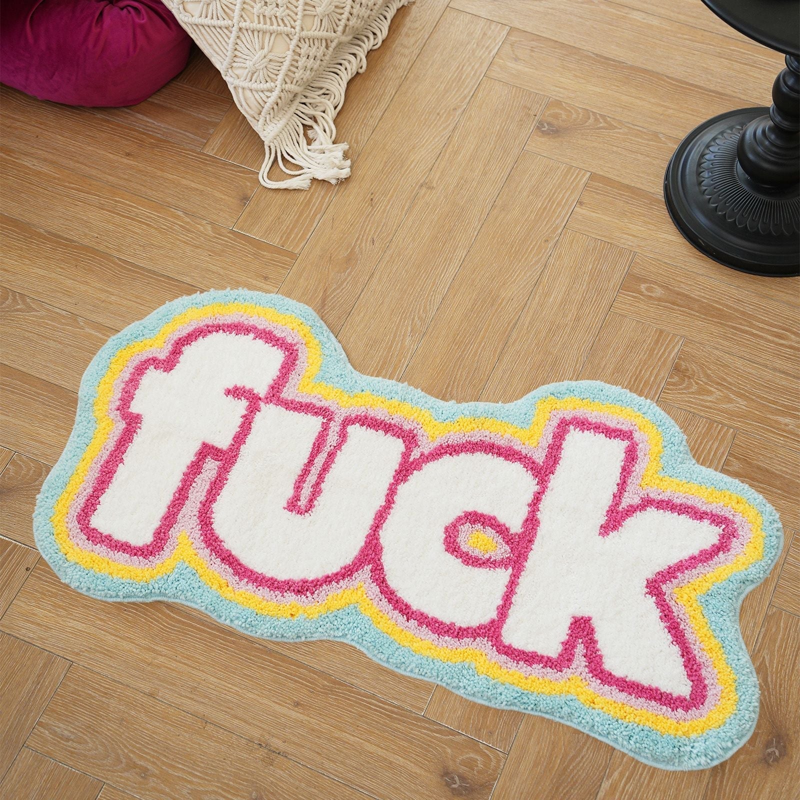Colorful rugs, super soft thickened fluffy area rugs for living room,