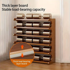 5/6-layer practical storage rack, shoe rack, space-saving design,