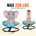 Kids Swivel Chair, 220 LBS Capacity, Sensory Spinning Chair, Autistic