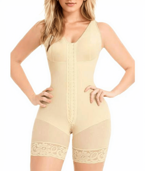 Elegant Curve Enhancer: Wireless Full-Body Shapewear