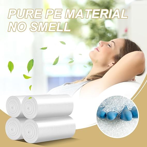 8-10 Gallon Trash Bag Strong, Leakage-Free, Medium Garbage Bags