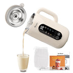 IAGREEA 8 in 1 Nut Milk Maker Machine Stainless Steel Lid BPA Free for