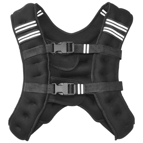 Weighted Vest, 12 lbs Weight Vest with Reflective Stripe, Adjustable