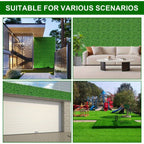 12PCS 24x16 Inch Artificial Hedge Panels - Realistic Greenery Privacy
