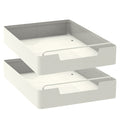 2Pcs Pull Out Cabinet Organizers Sliding Shelf Spice Rack Carbon Steel