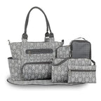 8Pcs Baby Nappy Diaper Bags Set for Mom Dad Mummy Handbags