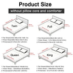 4-piece ultra-soft 85g bed sheet and pillowcase set. Soft and durable,
